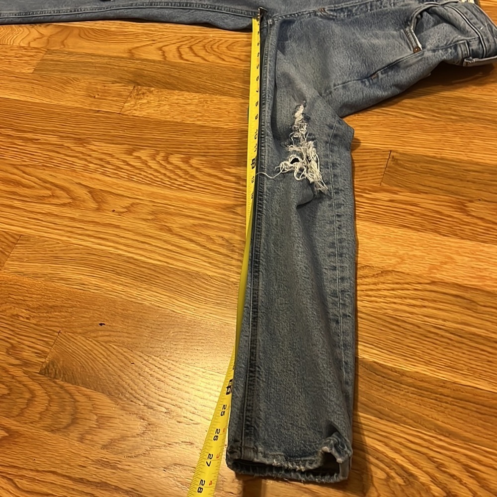 NWT Agolde Riley High Rise Jeans Size 25 - Picture 10 of 15
